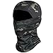 SANYETS Airsoft Helmet, Black PJ Tactical Helmet with Night Vision Mount,Airsoft Goggles and Airsoft Balaclava Face Mask,Men's Military Costume,Tactical Airsoft Gear