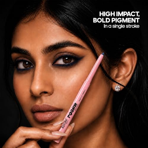 Image of Recode Navy Blue Pookie Kajal 0.3G,Smooth & creamy application,Lightweight,Smudge Proof Kajal,Perfect for everyday makeup looks