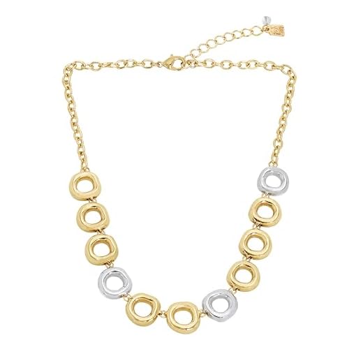 Robert Lee Morris Soho Womens Open Circle Bib Necklace