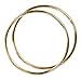 uGems 2 14K Gold Filled Stacking Rings 1mm Round Size 9