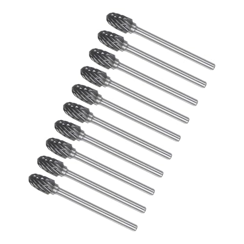Fresas rotativas de carburo de tungsteno 6mm, 10 piezas miniatura 1