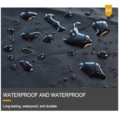 Funda para columpio de 3 plazas café impermeable y con protección UV 4