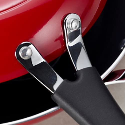 Tramontina Nonstick Fry Pan Set Aluminum 3 Pk (Red), 80156/060Ds #TOP4