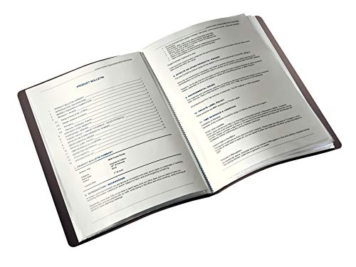 Porte-vues polypropylène Leitz Solid A4 anti-reflet noir lot de 10