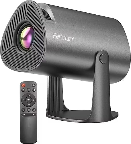 4K Ultra PJ04 HD Wifi 6 2.4G/5G 260 ANSI Highlight Coating Lens Keystone Correction Android Smart Projector