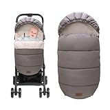 Miracle Baby Bunting Bag for Stroller, Warm Fleece Footmuff with Zippers, Convertible Infant Toddler Sleeping Bag Blanket for Boys Girls