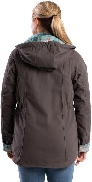 Berne Women's Softstone Duck Barn Coat - Image 2