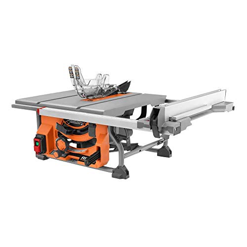 RIDGID 15 Amp 10 in. Table Saw with Folding Stand