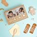 Imagen de Transparent Gift Caja de Recuerdos Personalizada con Fotos y Datos de Bebé