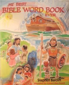 Hardcover My Best Bible Word Book Ever Book