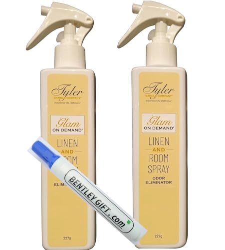 Image of Tyler Candle Company - Spray On Demand - Diva fragrance - 227g / 8oz Pack of 2 w/Bentley stain remover Pen !