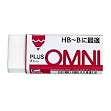 プラス 消しゴム オムニ HB-B ER060MR 10個セット