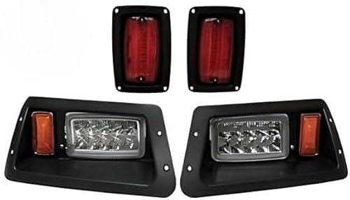 Golf Carts Universe Yamaha G14 G16 G19 G22 Light Kit FULL LED 12v-48v No Voltage Reducer Needed