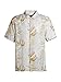 Produktbild mazine Herren Hemd Honolulu Shirt - Milky orange/fir Green AOP - Größe M