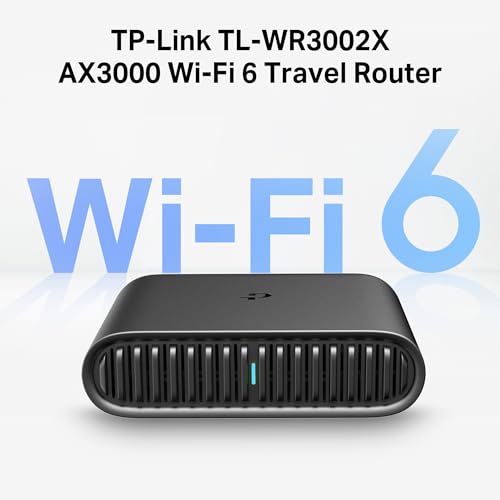 TP-Link TL-WR3002X Wi-Fi 6 Reise-Router Dualband AX3000, 1 × 2,5-Gbit/s-Port + 1 × Gigabit- USB 3.0, OpenVPN, WireGuard… – Ansicht 6