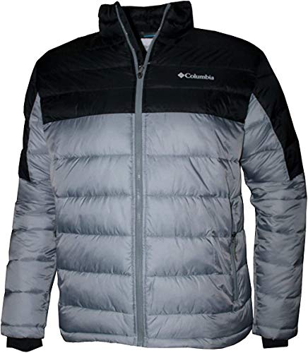 Columbia Men's New Discovery II Insulated Puffer Jacket (Grey Ash, XL)