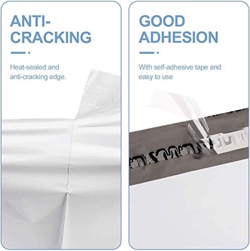 100pc 48.3cmx61cm White Poly Mailers Large, Shipping Mailing Envelopes Posting Bags for Packaging
