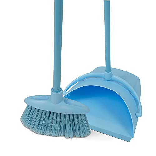 Vani Kehrgarnitur mit langem Stiel Blau