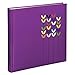 Produktbild Hama Fotoalbum Blossom (Jumbo Album mit 80 weißen Seiten, für 320 Fotos im Format 10x15, Blüten-Muster, 30x30) XL Fotobuch lila