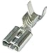 Produktbild Aerzetix: 100 x Kabelschuhe Kabelschuh ( Klemme ) weiblich, flach 4.8mm 0.5mm 1.5-2.5mm2