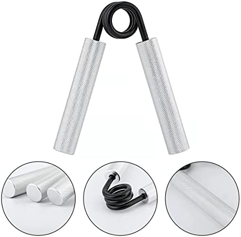 MAGIIN Hand Grip Strengthener Set of 3 (100, 150, 200 lbs) - Heavy Grip Strength Trainer, Wrist & Forearm Exercise, for Home Office & Gym Use, Muscle Building and Injury Recovery for Athletes
