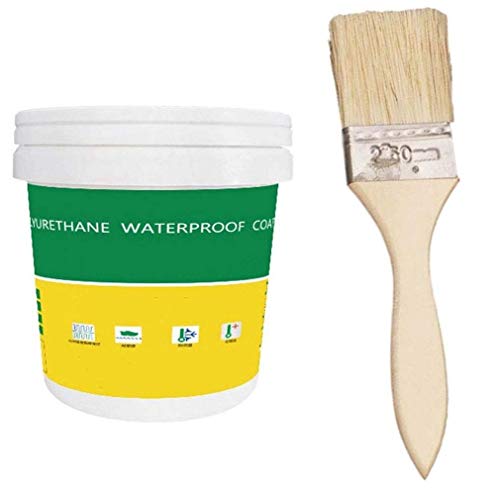 Polyurethane Waterproof Coating, Instant Waterproof Roof Sealant, All-Weather Roof Coating, Innovative Sealer Mighty Paste Polyurethane Waterproof Coating,Super Adhesive Sealant Spray for Home House