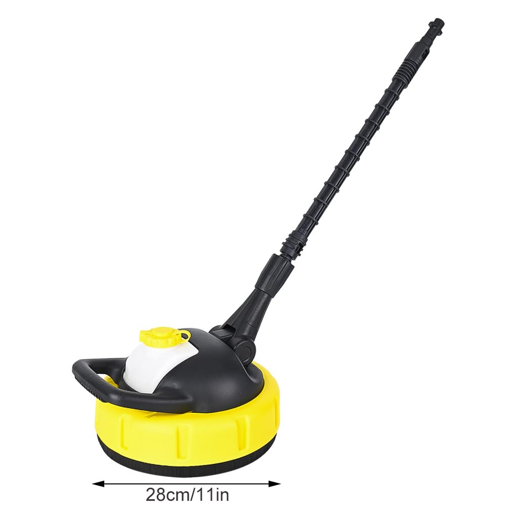 Cepillo Giratorio de Mango Largo para Limpiador de Patio K3, Accesorios para hidrolavadoras, ABS, para K4