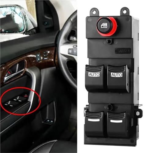 Bouton de commande de commutateur principal de vitre côté conducteur robuste - 2