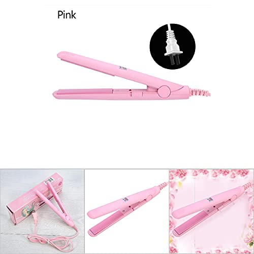 Plancha para pelo mini 2 en 1 turmalina cerámica rosa miniatura 4