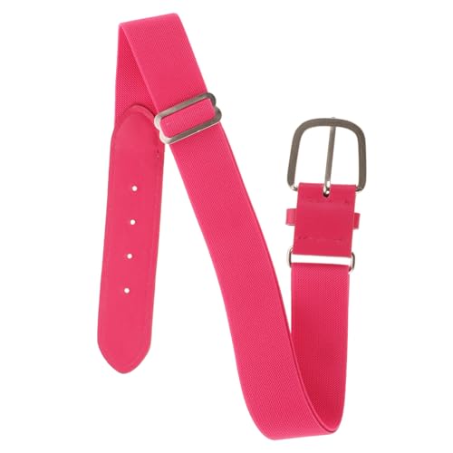Healeved Elastic Waistband Pink Softball Belt Youth Baseball Belt Socks for Girls Boys