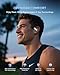 CoolJumper AI Translating Earbuds Real Time 3 in 1 Translation Headphones 144 Languages & Accents, Ultra Open Ear Headphones Bluetooth 5.4 for Bussiness Travel Learning - Silver Black