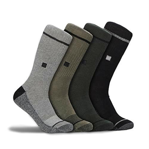 WSX Work & Wear True Fit Impact Cushion Sock | Moisture-Wicking Breathable 360° Support | Comfortable Socks for Men & Women