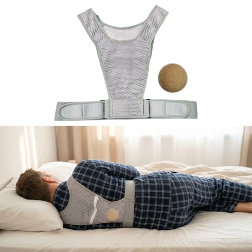 Sleep Position Trainer for Sleeping On Your Side | Side Sleep Trainer | Snore Stopper |Adjustable、...