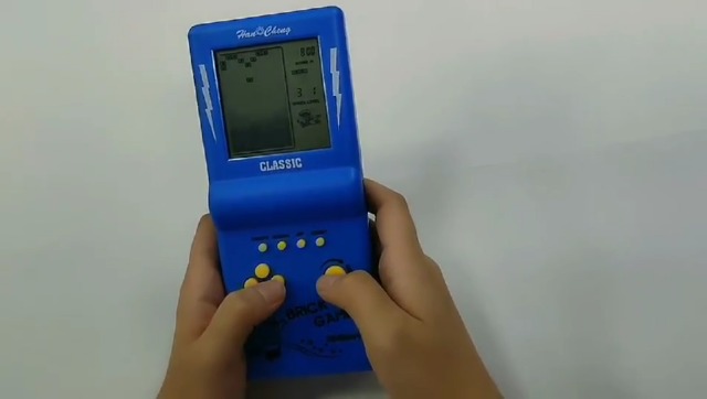Console De Jeux Portable Rétro Block 23 Jeux - Rétroéclairage Bleu, Double Alimentation, Cadeau Enfant (Rouge)