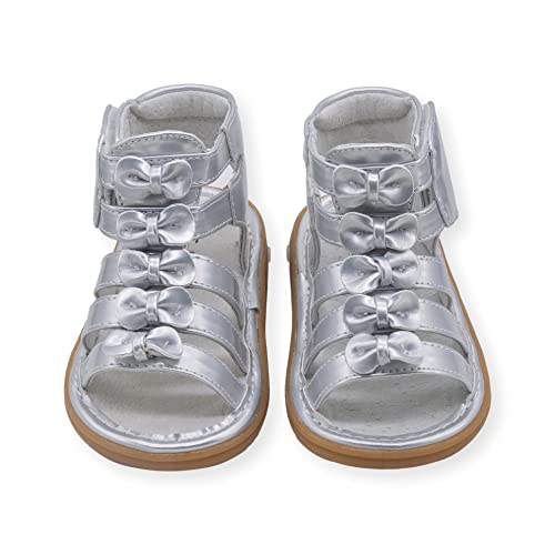 Image of Wee Squeak Toddler Squeaky Sandals with Removable Squeaker in Fun Styles & Colors for Boys and Girls
