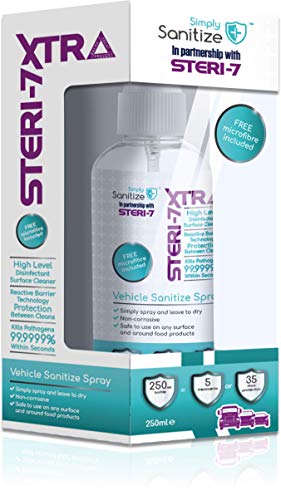 STERI-7 Aerosol desinfectante para vehículos de Simply Sanitize
