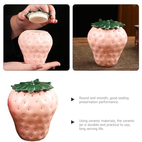 Healvian Z97UU3T1703A14AWSM847V Strawberry Ceramic Cookie Jar thumb #5