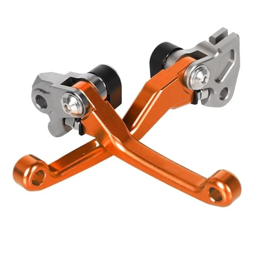 �n���h���o�[���o�[ Compatible With For KLX110 For KLX110L 2000-2023 �Ή� �o�C�N�p�s�{�b�g CNC �u���[�L�N���b�`���o�[ �n���h�����o�[ CNC �N���b�`�n���h�����o�[(Orange)