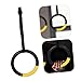 BESPORTBLE 1Pair Gymnastic Rings for Indoor Exercise of Workout Rings with Straps Versatile Home Gym Equipment for Pull Ups Fitness Routines