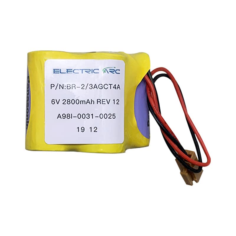 Nuevo BR 2/3AGCT4A para GE Fanuc PLC batería A98L 0031 0025 6V batería de litio