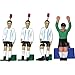 TIPP-KICK Clásicos – Argentina, los campeones de la Copa del Mundo 1986 – El Set de Jugadores de futbolín con Kicker, Top-Kicker, Star-Kicker y Portero I Accesorios