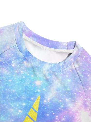 PARICI Girls Swimsuits Two Piece Rash Guard Set Short Sleeve Swimwear Kids Cute Summer Beach Bathing Suit3