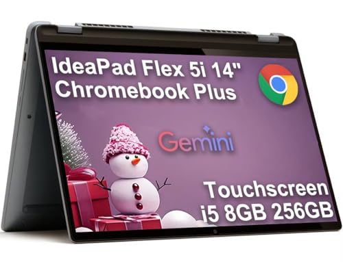 Lenovo IdeaPad Flex 5i Chromebook plus 2-in-1 Laptop (14' FHD+...
