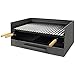 Produktbild IMEX EL ZORRO 71515 Tischgrill mit Grillrost, Edelstahl, 61 x 40 x 33 cm, Grau