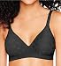 Hanes Women's Ultimate Perfect Coverage Foam Wirefree, Black Dot, Medium