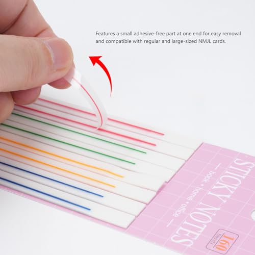 Notas transparentes Mahjong Line Finder para jugadores (320 piezas) miniatura 5