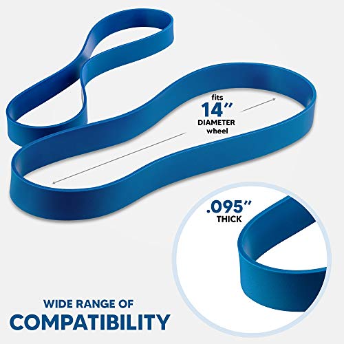 Urethane Band Saw Tires Fits - 14 Inch Delta 28-276 Band Saw - 2 Pack Heavy Duty Urethane Band Saw Tire - Urethane Bandsaw Tires - No Adhesive Needed - Made In The Usa! #TOP3