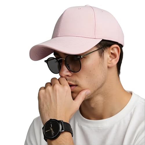 Image of Tomorrow Adjustable Baseball Cap - Unisex Cotton Snapback Trucker Hat with Sun Protection, Perfect Outdoor & Sports Cap for Men and Women