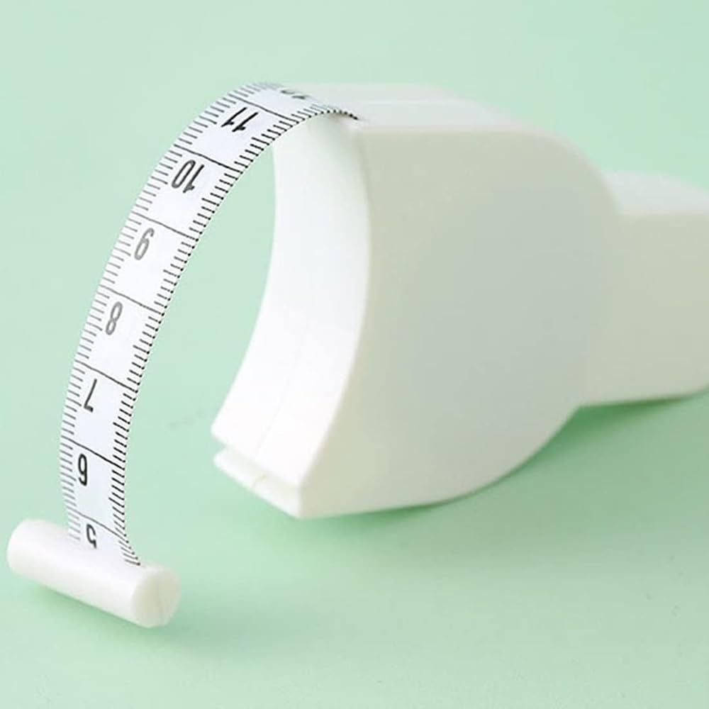 GüncelÇarşı 2 Adet Pratik Vücut Ölçüm Bandı, Çevresel ölçüm, Fitness Ölçüm Mezurası, Kol, Bacak, Bil