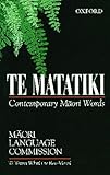 Te Matatiki: Contemporary Maori Words